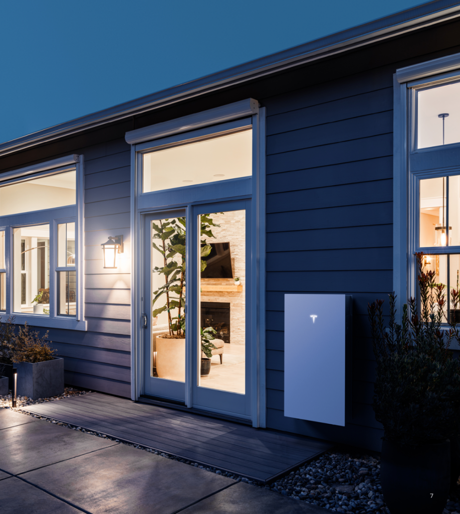 The Tesla Powerwall 3 shown in a real-world installation or context, from valleysolar.solar.